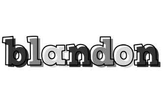 Blandon night logo