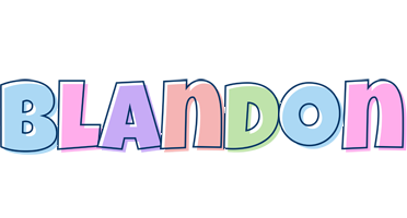 Blandon pastel logo