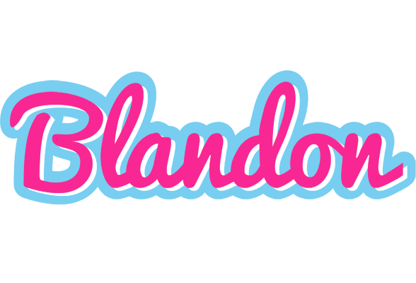 Blandon popstar logo