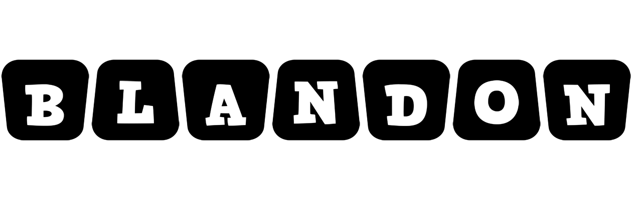 Blandon racing logo