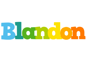 Blandon rainbows logo