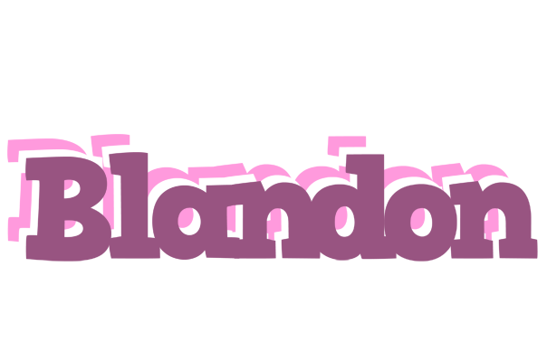 Blandon relaxing logo