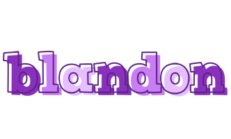 Blandon sensual logo