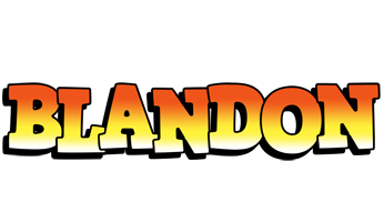 Blandon sunset logo