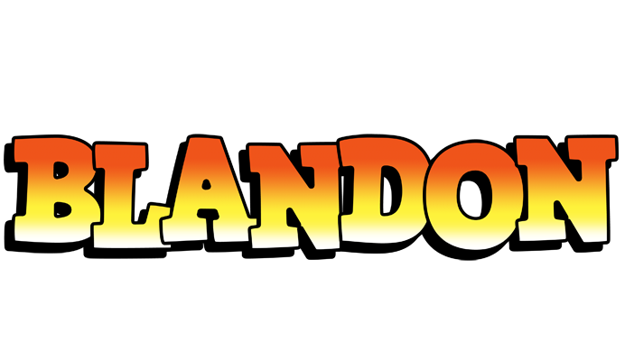 Blandon sunset logo