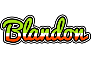 Blandon superfun logo