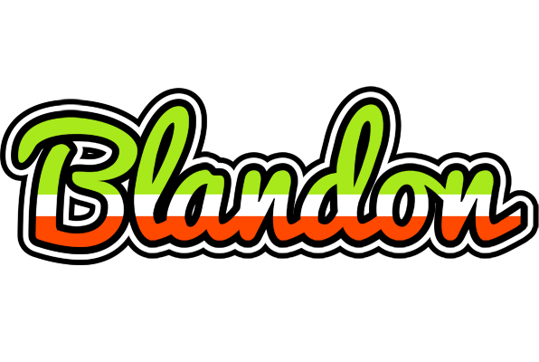 Blandon superfun logo