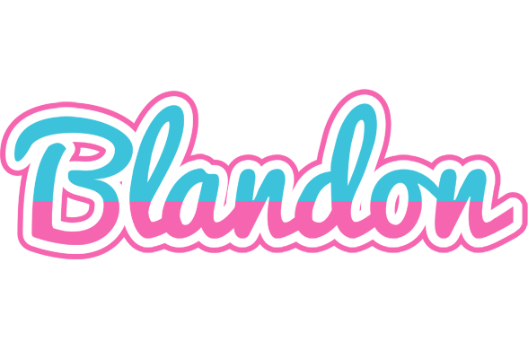 Blandon woman logo