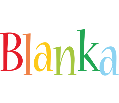 Blanka birthday logo