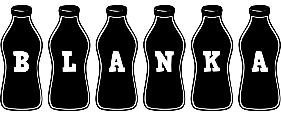 Blanka bottle logo
