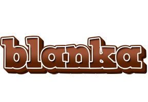 Blanka brownie logo