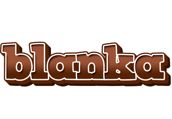 Blanka brownie logo