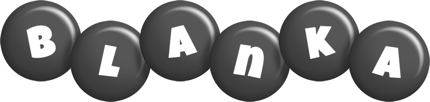 Blanka candy-black logo