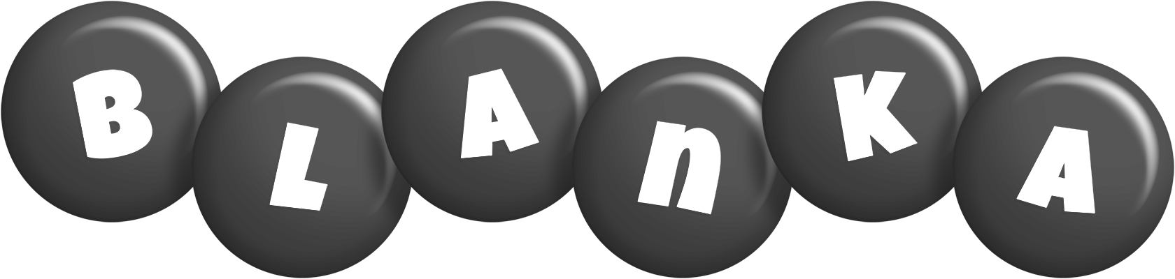 Blanka candy-black logo