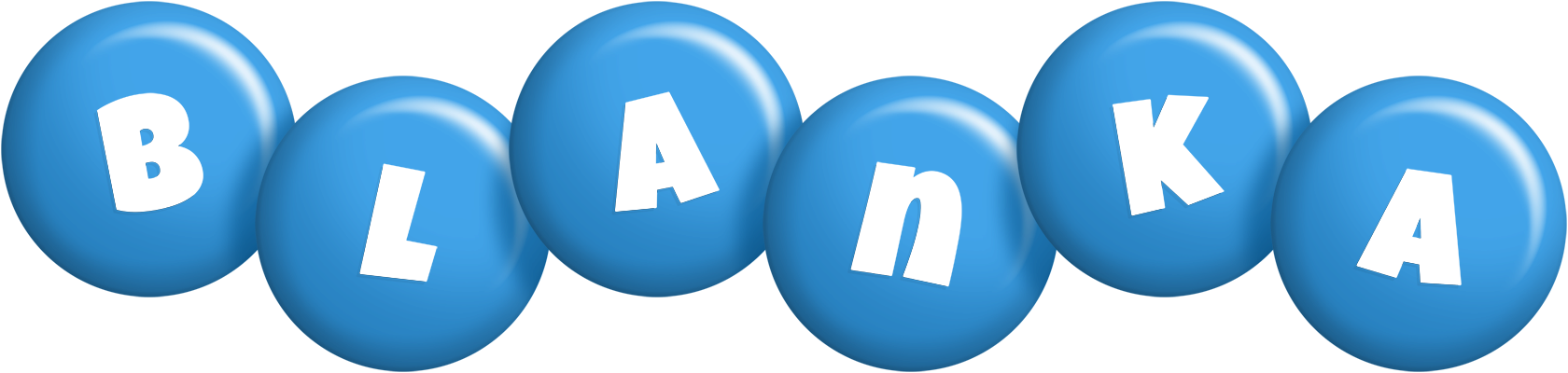 Blanka candy-blue logo