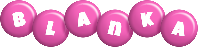 Blanka candy-pink logo