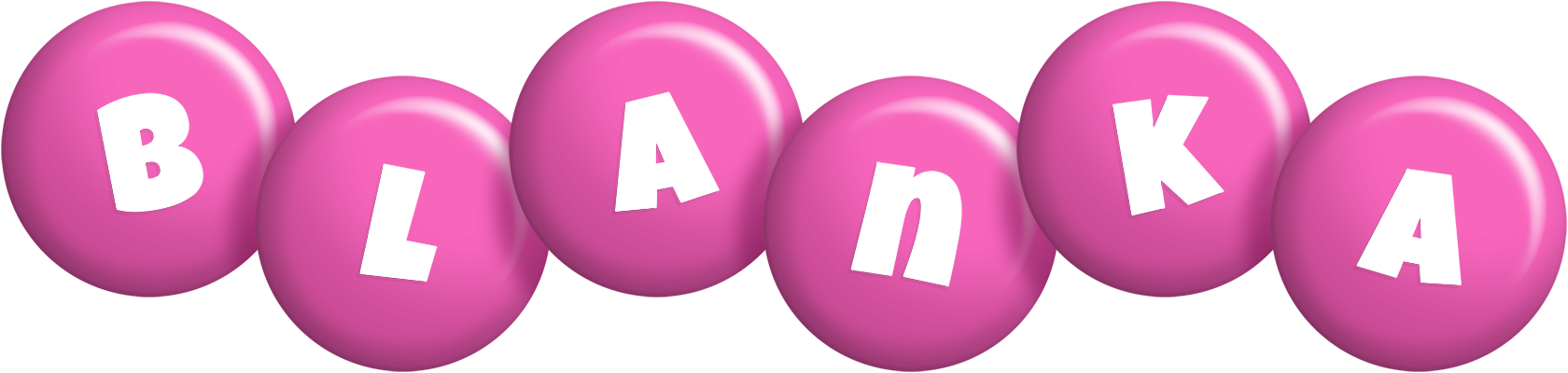 Blanka candy-pink logo