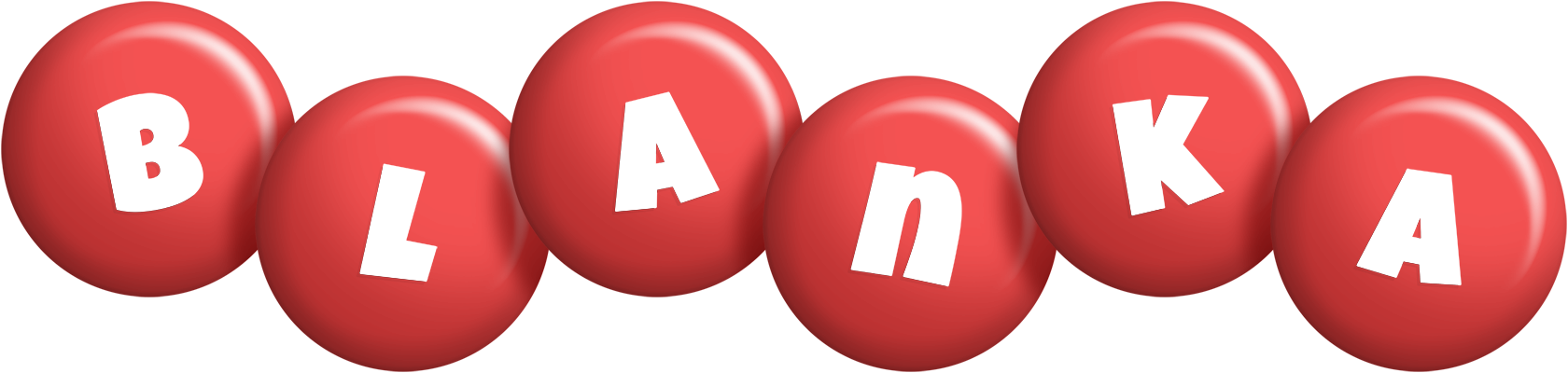 Blanka candy-red logo