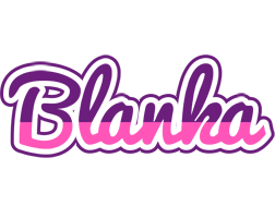 Blanka cheerful logo