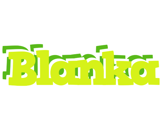 Blanka citrus logo