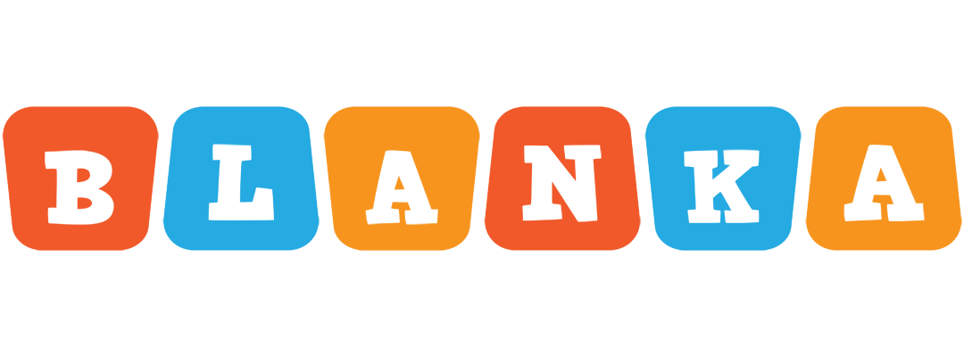 Blanka comics logo