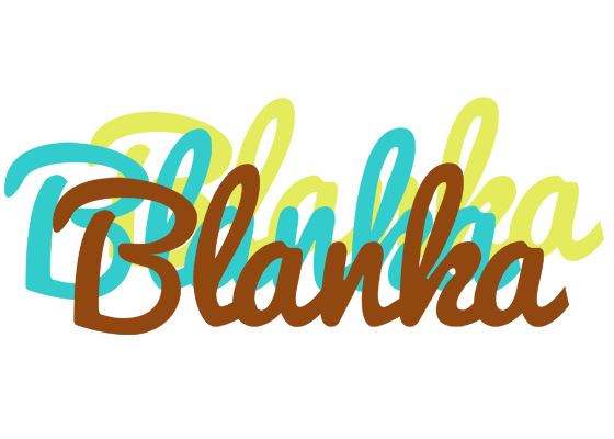 Blanka cupcake logo