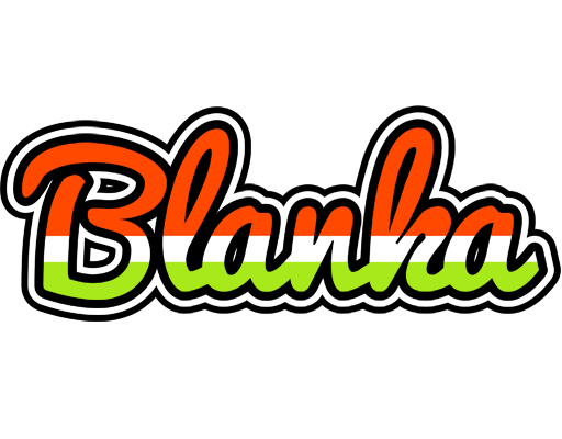 Blanka exotic logo