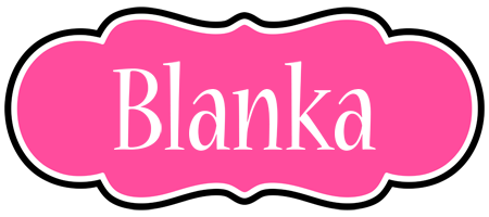 Blanka invitation logo