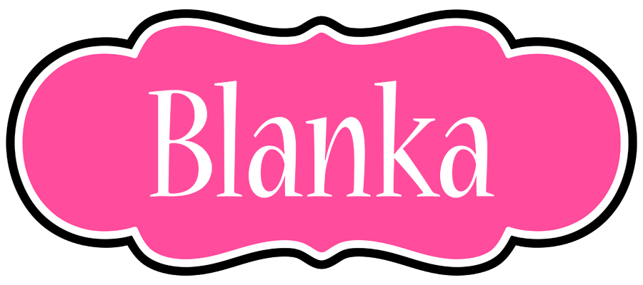 Blanka invitation logo