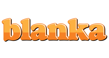Blanka orange logo