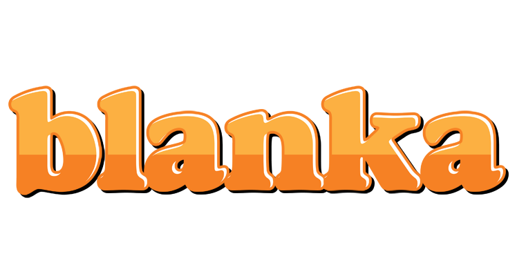 Blanka orange logo