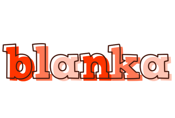Blanka paint logo