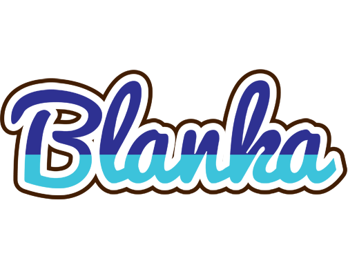 Blanka raining logo