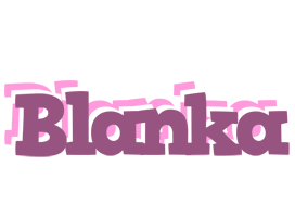 Blanka relaxing logo