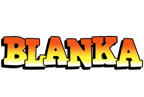 Blanka sunset logo