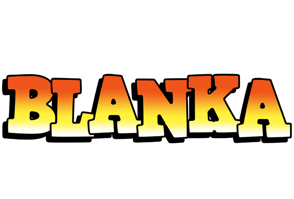 Blanka sunset logo