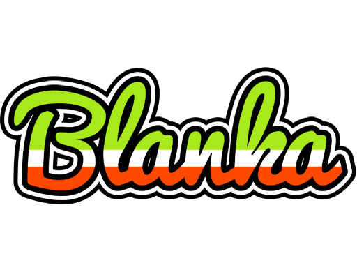 Blanka superfun logo