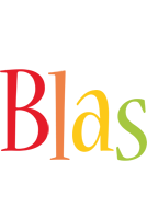 Blas birthday logo