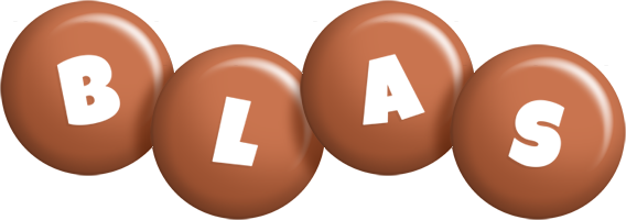 Blas candy-brown logo