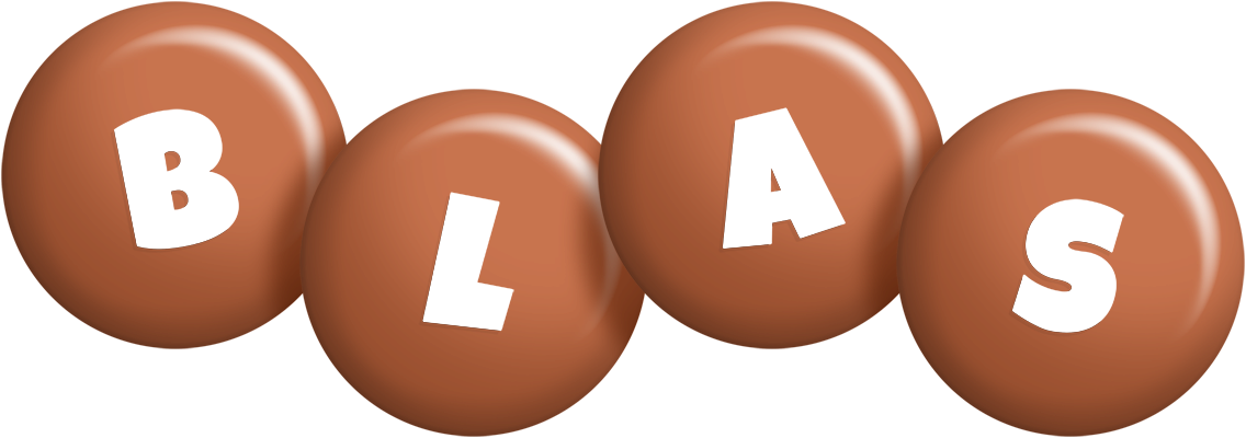 Blas candy-brown logo