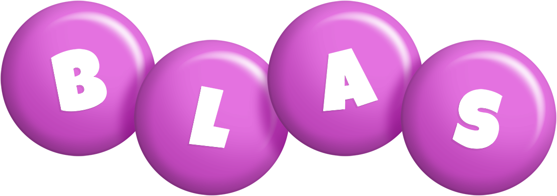 Blas candy-purple logo