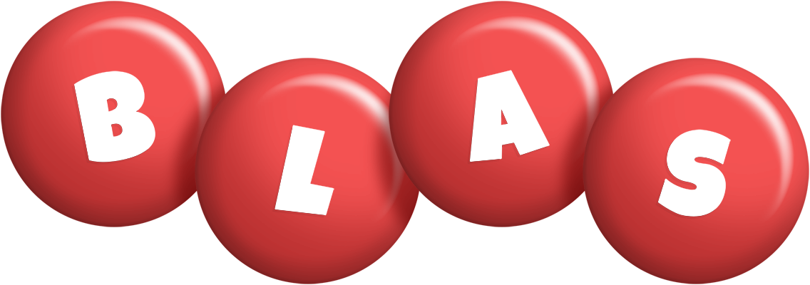 Blas candy-red logo