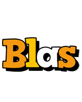 Blas cartoon logo