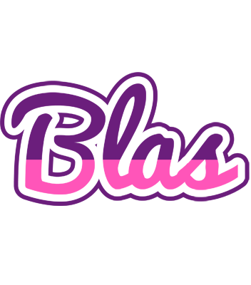 Blas cheerful logo