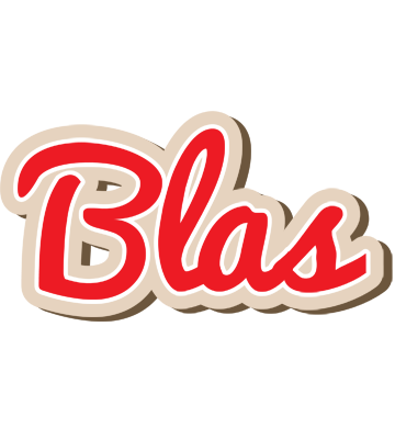 Blas chocolate logo