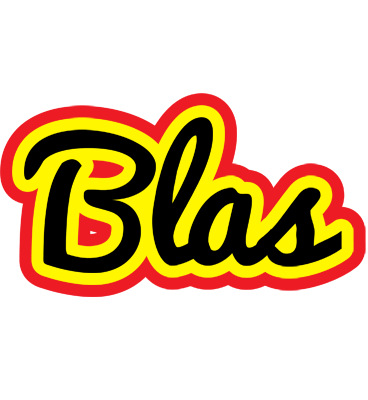 Blas flaming logo