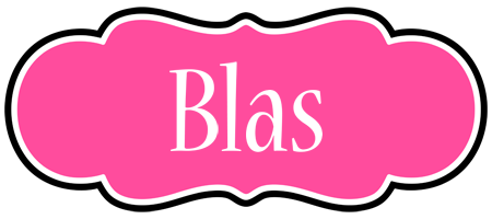 Blas invitation logo