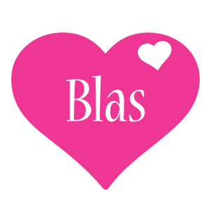 Blas love-heart logo