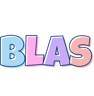 Blas pastel logo