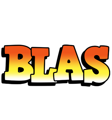 Blas sunset logo